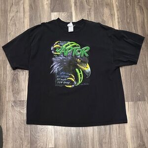 🦅 Vintage Cedar Point “Raptor” Roller Coaster Graphic Tee